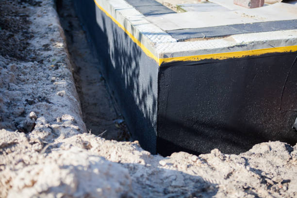 Professional Exterior Waterproofing technician working in Dunbridge, OH